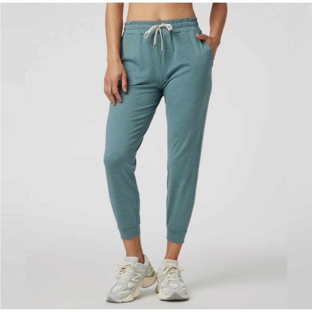 VUORI Performance DreamKnit Jogger Heathered Teal XL